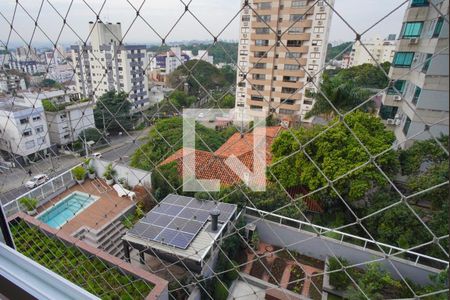 Sala - Vista de apartamento à venda com 3 quartos, 209m² em Higienópolis, Porto Alegre
