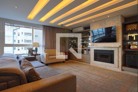 Sala de apartamento à venda com 3 quartos, 209m² em Higienópolis, Porto Alegre