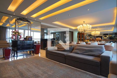 Sala de apartamento à venda com 3 quartos, 209m² em Higienópolis, Porto Alegre