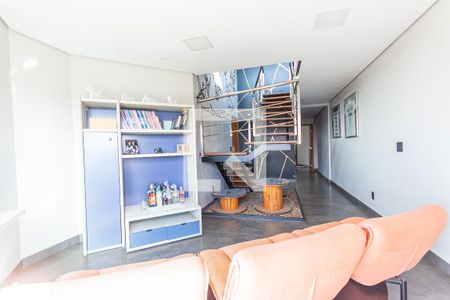 Sala de apartamento para alugar com 3 quartos, 200m² em Jardim, Santo André