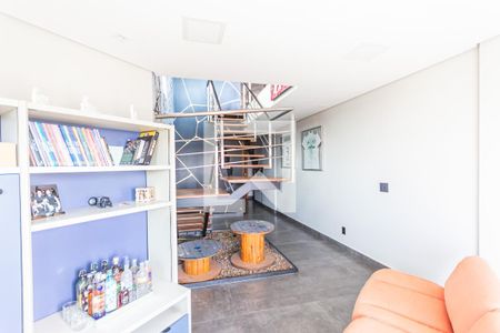 Sala de apartamento para alugar com 3 quartos, 200m² em Jardim, Santo André