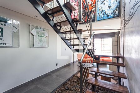 Sala de apartamento para alugar com 3 quartos, 200m² em Jardim, Santo André