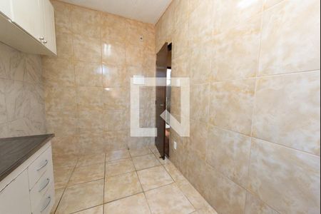 Cozinha e Área de Serviço de apartamento para alugar com 2 quartos, 53m² em Novo Eldorado, Contagem