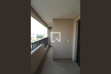 Varanda Sala/Cozinha de apartamento à venda com 2 quartos, 41m² em Indianópolis, São Paulo