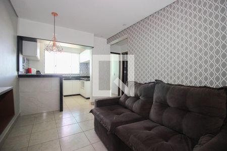 Sala de apartamento para alugar com 2 quartos, 48m² em Setor Habitacional Vicente Pires, Brasília