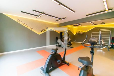Apartamento para alugar com 45m², 2 quartos e 1 vaga Apartamento para alugar com 45m², 2 quartos e 1 vagaÁrea comum - Academia