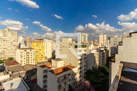Sala - Vista de apartamento à venda com 2 quartos, 33m² em Vila Buarque, São Paulo
