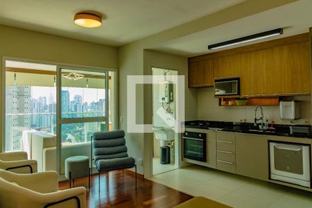 Sala de apartamento à venda com 2 quartos, 64m² em Jardim Prudência, São Paulo