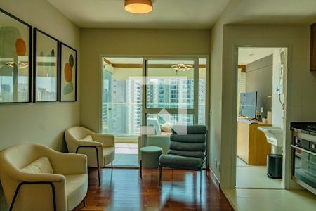 Sala de apartamento à venda com 2 quartos, 64m² em Jardim Prudência, São Paulo