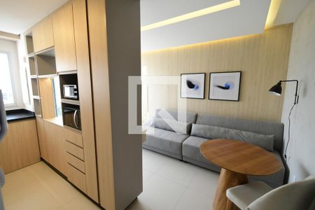 Sala de apartamento para alugar com 1 quarto, 41m² em Vila Itapura, Campinas