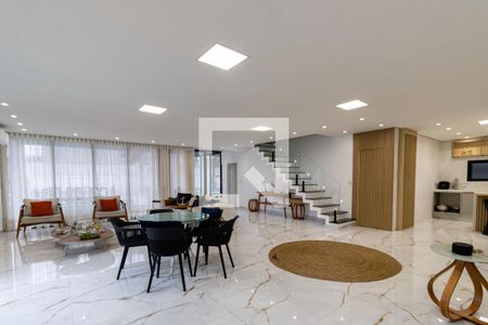 Sala de casa para alugar com 5 quartos, 450m² em Jardim Acapulco, Guarujá