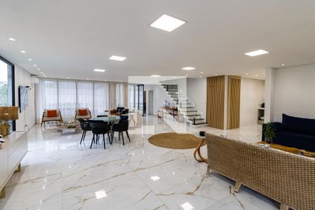 Sala de casa para alugar com 5 quartos, 450m² em Jardim Acapulco, Guarujá