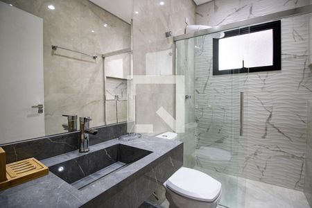 Casa para alugar com 450m², 5 quartos e 4 vagasBanheiro da Suíte 4