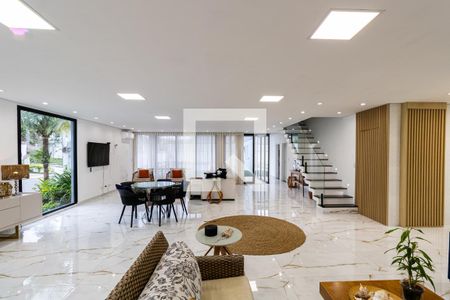 Sala de casa para alugar com 5 quartos, 450m² em Jardim Acapulco, Guarujá