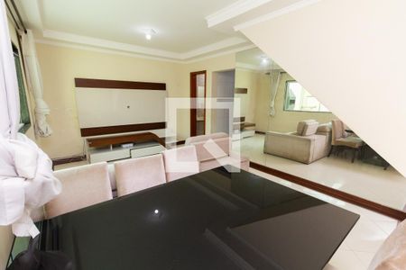 Sala de casa para alugar com 3 quartos, 96m² em Vila Costa Melo, São Paulo