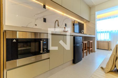 Studio para alugar com 25m², 1 quarto e sem vagaCozinha