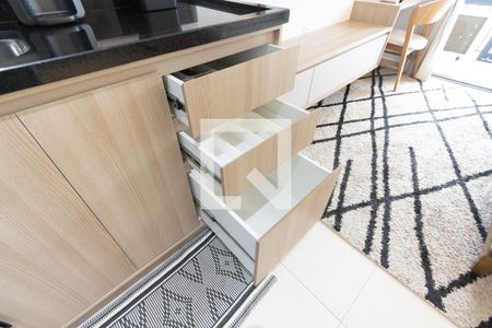 Studio à venda com 32m², 1 quarto e sem vagaCozinha