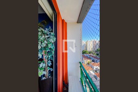 Varanda da Sala de apartamento à venda com 2 quartos, 52m² em Mooca, São Paulo