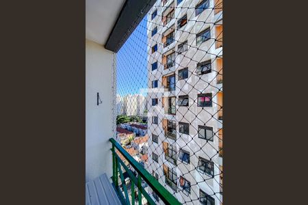 Varanda da Sala de apartamento à venda com 2 quartos, 52m² em Mooca, São Paulo