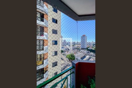 Varanda da Sala de apartamento à venda com 2 quartos, 52m² em Mooca, São Paulo