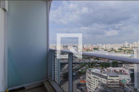 Studio para alugar com 26m², 1 quarto e sem vaga Studio para alugar com 26m², 1 quarto e sem vagaVaranda