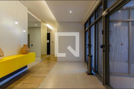 Studio para alugar com 26m², 1 quarto e sem vaga Studio para alugar com 26m², 1 quarto e sem vagaÁrea comum - Hall Social