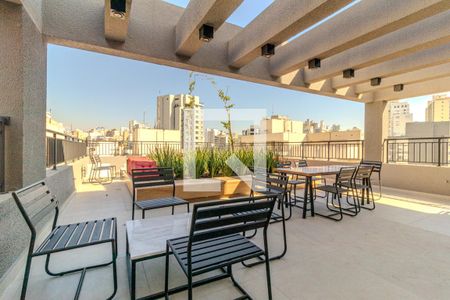 Studio à venda com 24m², 1 quarto e sem vagaChurrasqueira