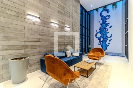 Studio à venda com 24m², 1 quarto e sem vagaHall Social