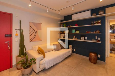 Sala/Cozinha de apartamento à venda com 2 quartos, 57m² em Vila Andrade, São Paulo