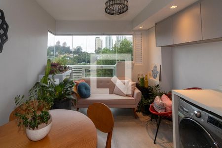 Varanda de apartamento à venda com 2 quartos, 57m² em Vila Andrade, São Paulo