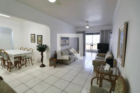 Sala de apartamento para alugar com 3 quartos, 132m² em Enseada, Guarujá