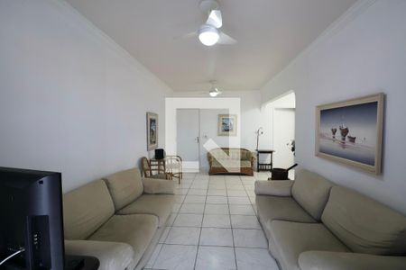 Sala de apartamento para alugar com 3 quartos, 132m² em Enseada, Guarujá