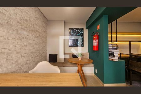 Apartamento à venda com 36m², 2 quartos e sem vagaÁrea comum - Salão de festas