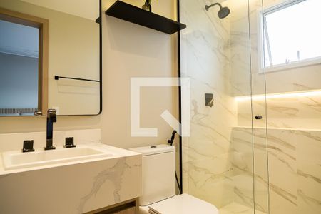 Apartamento à venda com 211m², 3 quartos e 4 vagasBanheiro da Suíte 3