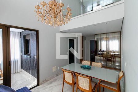 Sala de apartamento à venda com 3 quartos, 214m² em Sagrada Família, Belo Horizonte