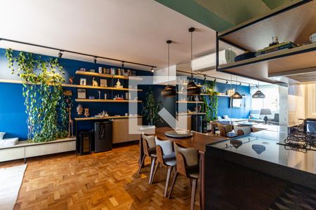 Apartamento para alugar com 106m², 2 quartos e 1 vaga Apartamento para alugar com 106m², 2 quartos e 1 vagaSala de Jantar