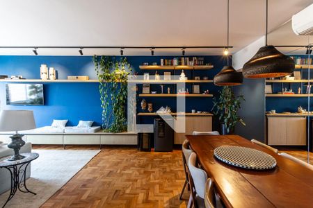 Apartamento para alugar com 106m², 2 quartos e 1 vaga Apartamento para alugar com 106m², 2 quartos e 1 vagaSala