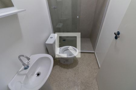 Banheiro 1 de kitnet/studio para alugar com 1 quarto, 22m² em Vila Antonio, São Paulo
