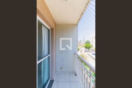 Varanda da Sala de apartamento para alugar com 2 quartos, 50m² em Jardim Colonial, São Paulo