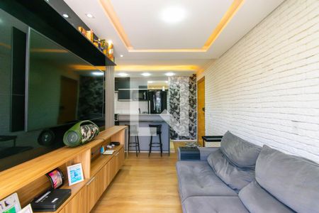 Sala de apartamento para alugar com 2 quartos, 50m² em Jardim Colonial, São Paulo