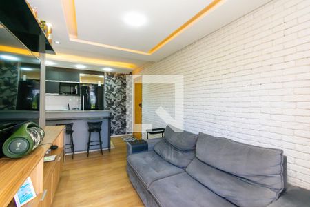 Sala de apartamento para alugar com 2 quartos, 50m² em Jardim Colonial, São Paulo