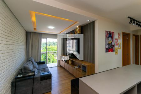 Sala de apartamento para alugar com 2 quartos, 50m² em Jardim Colonial, São Paulo