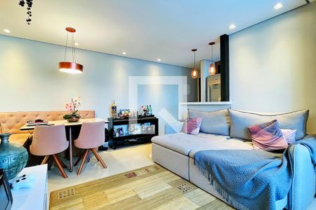 Sala de apartamento para alugar com 2 quartos, 58m² em Vila Rosália, Guarulhos