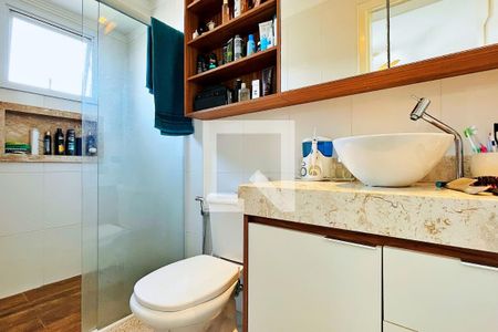 Apartamento à venda com 58m², 2 quartos e 1 vaga Apartamento à venda com 58m², 2 quartos e 1 vagaBanheiro da Suíte