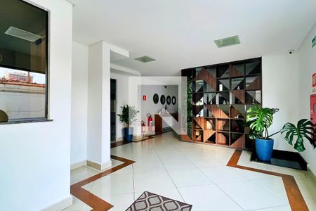 Apartamento à venda com 58m², 2 quartos e 1 vaga Apartamento à venda com 58m², 2 quartos e 1 vagaHall social