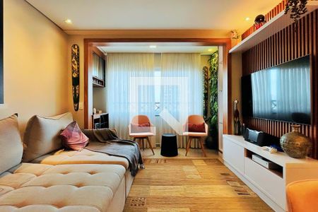 Sala de apartamento para alugar com 2 quartos, 58m² em Vila Rosália, Guarulhos