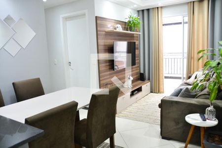 Sala de apartamento para alugar com 2 quartos, 60m² em Rudge Ramos, São Bernardo do Campo