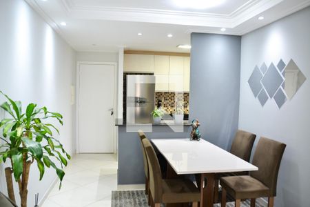 Sala de apartamento para alugar com 2 quartos, 60m² em Rudge Ramos, São Bernardo do Campo