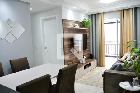 Sala de apartamento para alugar com 2 quartos, 60m² em Rudge Ramos, São Bernardo do Campo