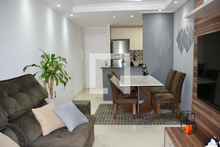 Sala de apartamento para alugar com 2 quartos, 60m² em Rudge Ramos, São Bernardo do Campo